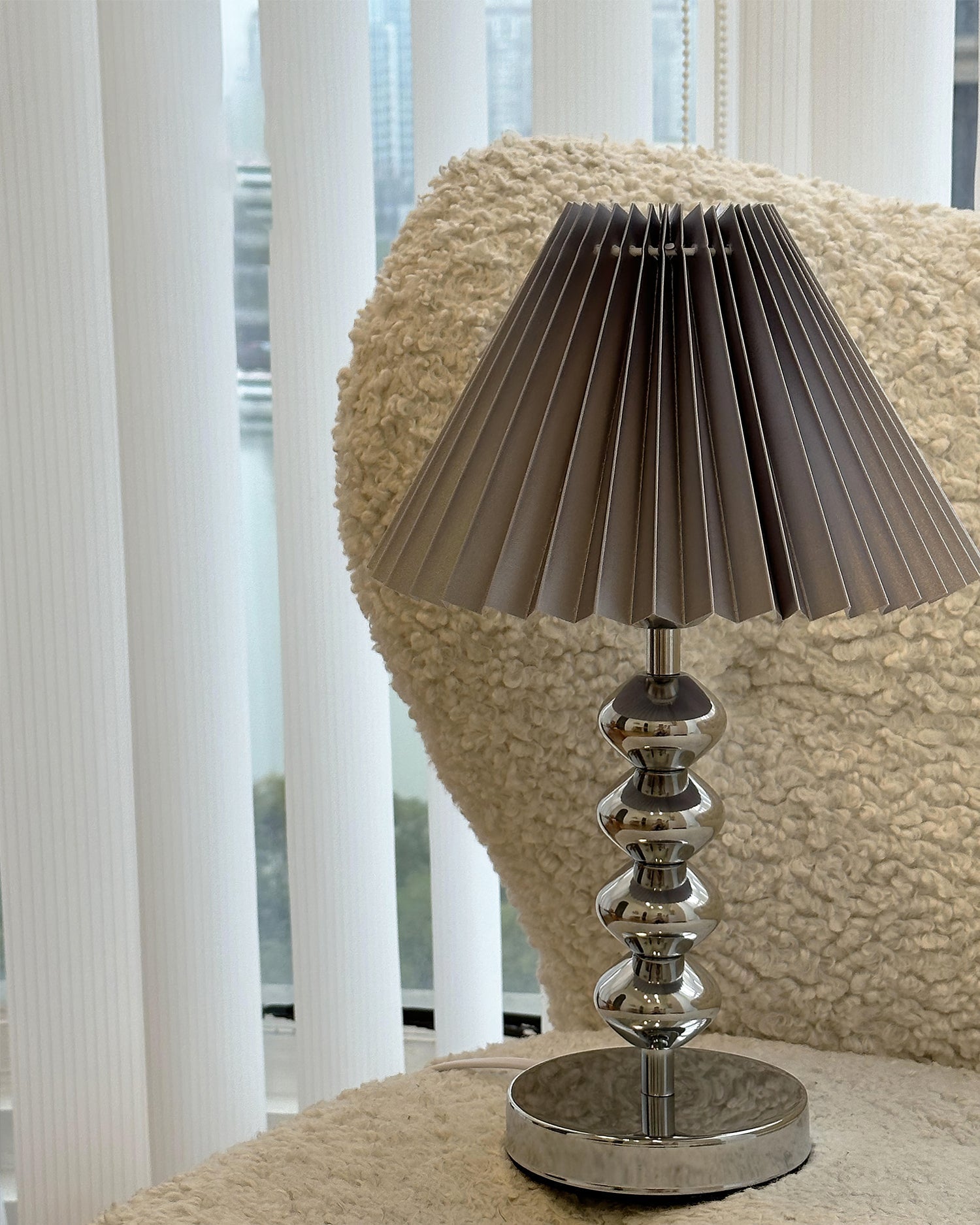 Lampe de Table Élégante - Style Vintage et Éclairage Doux