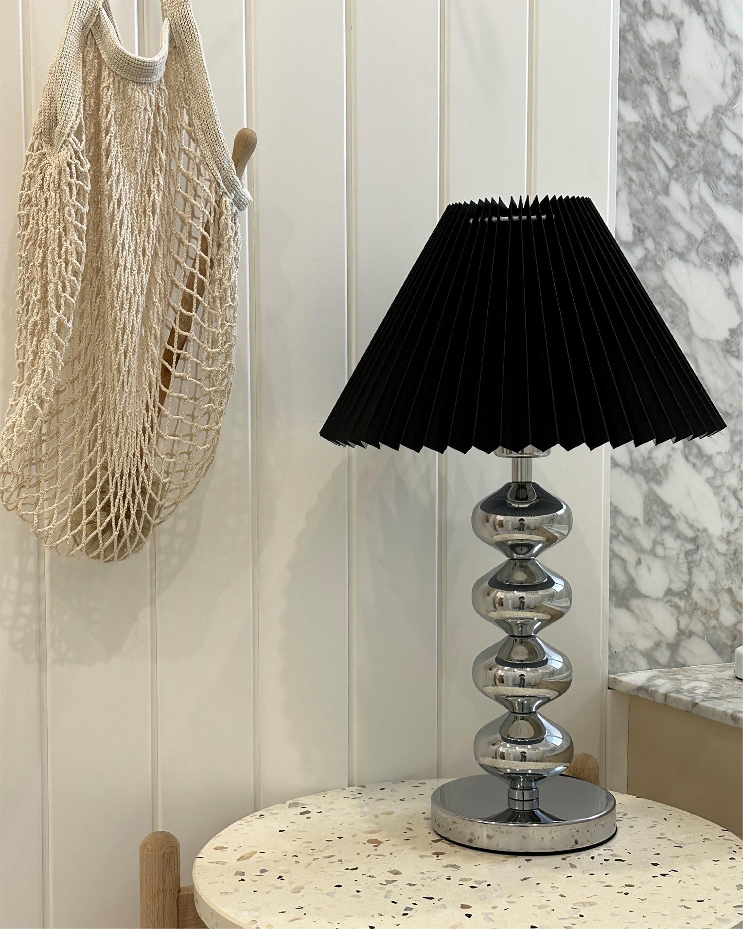 Lampe de Table Élégante - Style Vintage et Éclairage Doux
