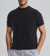 T-shirt en Cachemire Luxe pour Hommes - Confort Doux et Style Intemporel