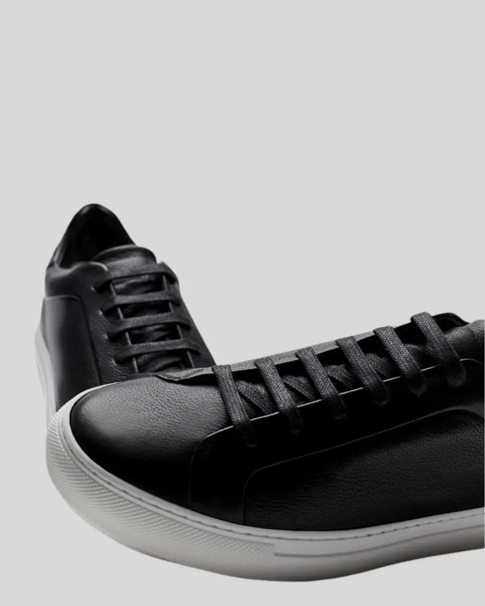 Baskets Noires Confortables pour Femmes - Style Élégant et Polyvalent