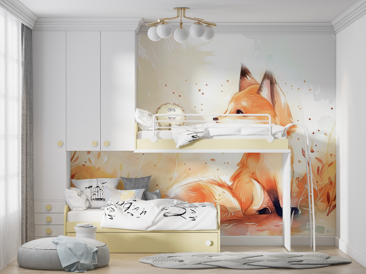 Children's Fox Wallpaper