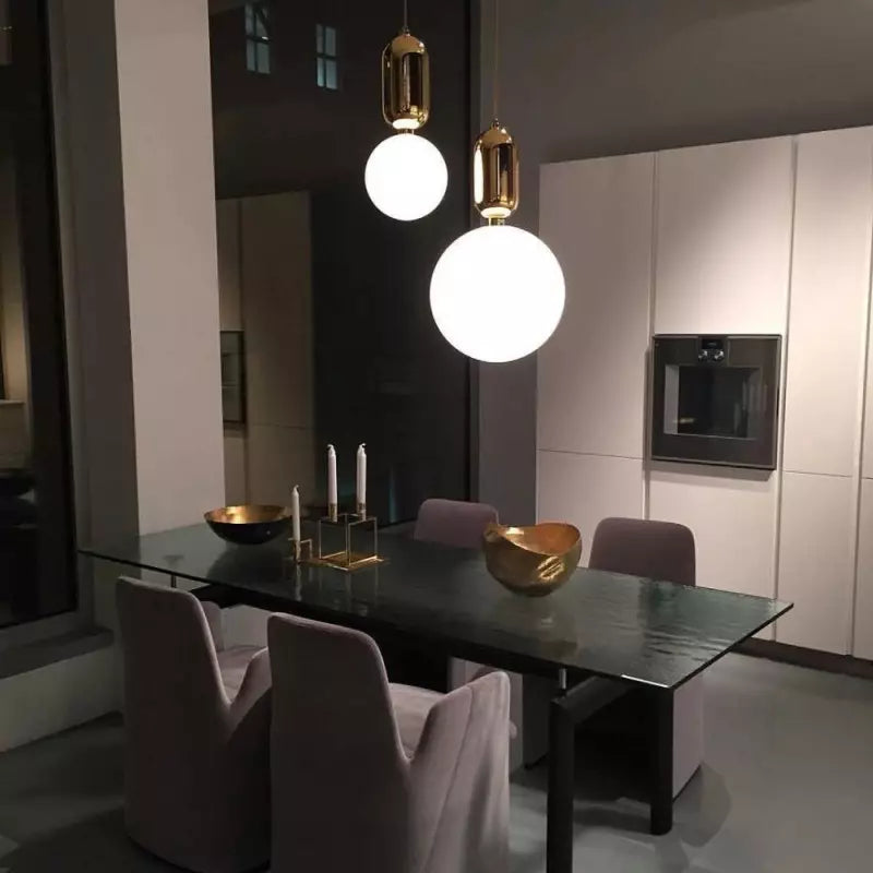 Lampe Sphérique Moderne - Éclairage Élégant pour Intérieurs Contemporains