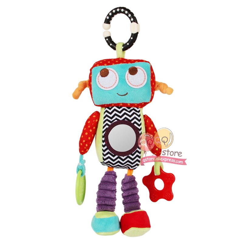 Robot en Peluche Doux et Amusant - Compagnon Câlin pour Enfants et Adultes