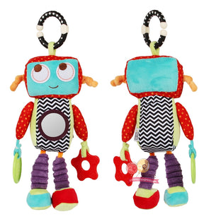 Robot en Peluche Doux et Amusant - Compagnon Câlin pour Enfants et Adultes