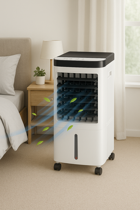 Refroidisseur d'air Portable sans Fenêtre - Compact et Écoénergétique avec Télécommande
