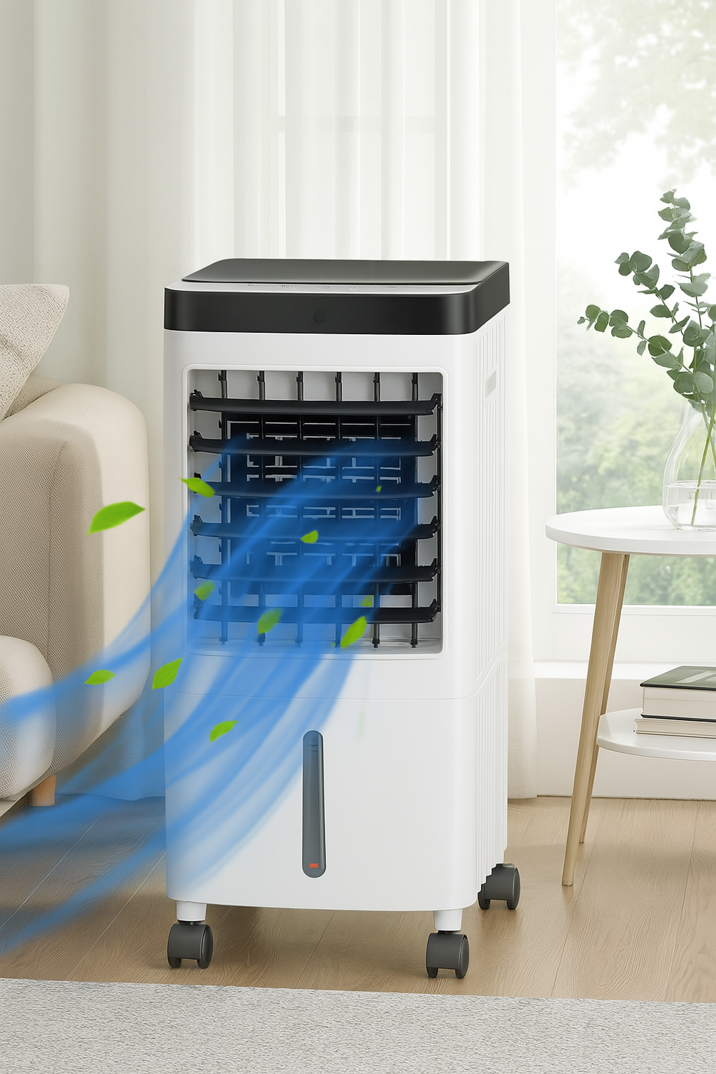 Refroidisseur d'air Portable sans Fenêtre - Compact et Écoénergétique avec Télécommande