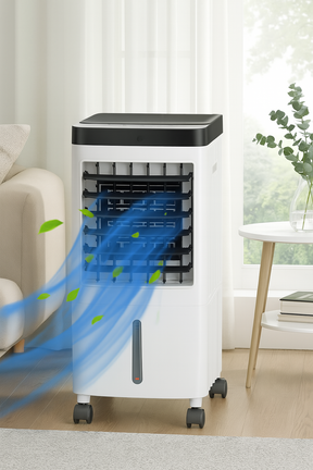 Refroidisseur d'air Portable sans Fenêtre - Compact et Écoénergétique avec Télécommande