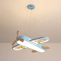 Lustre Pendentif Avion LED - Éclairage Ludique pour Chambre d'Enfant