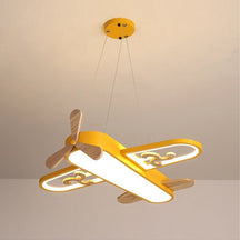 Lustre Pendentif Avion LED - Éclairage Ludique pour Chambre d'Enfant