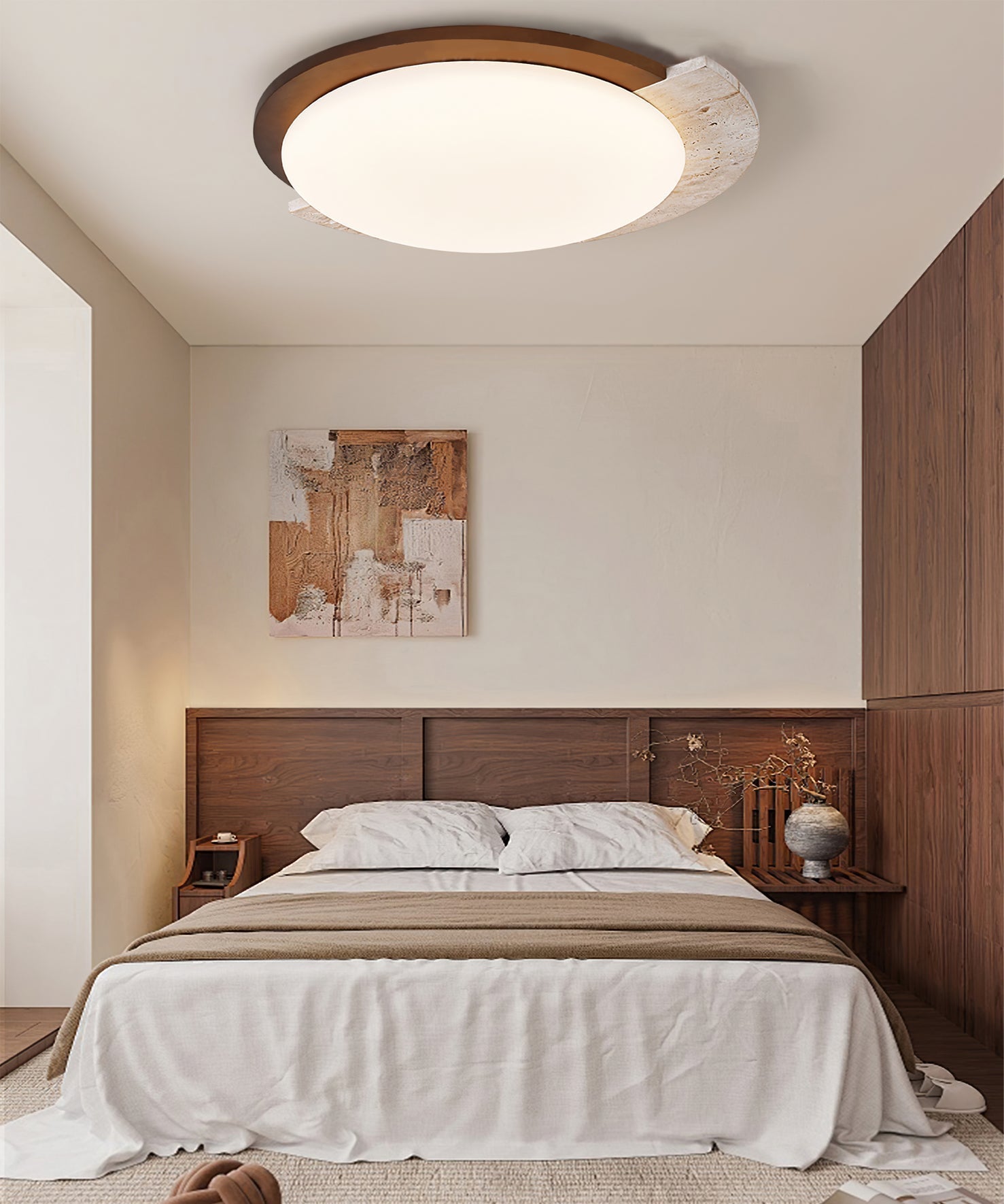Lampe de Plafond Vintage - Design Élégant et Éclairage Cosy