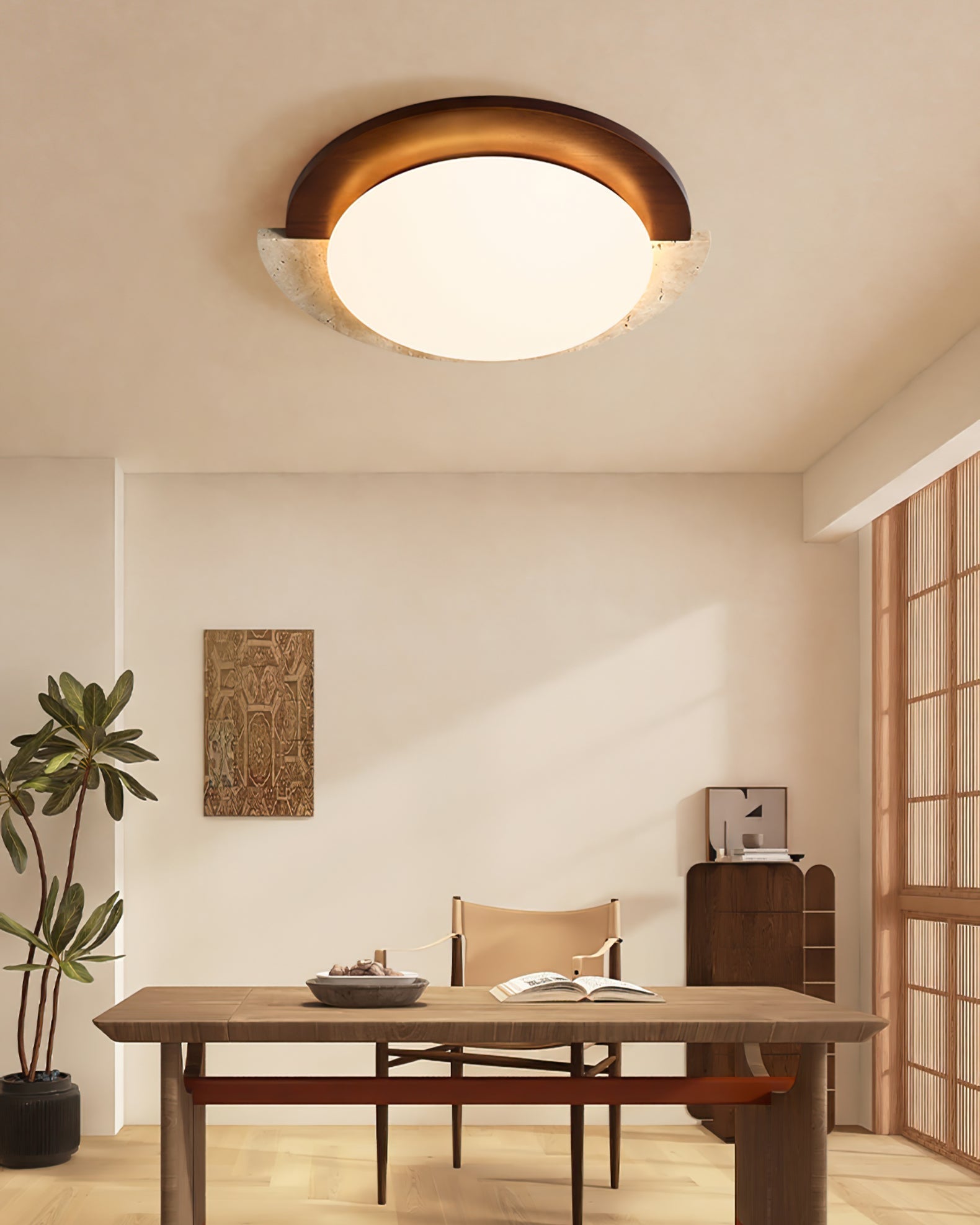Lampe de Plafond Vintage - Design Élégant et Éclairage Cosy