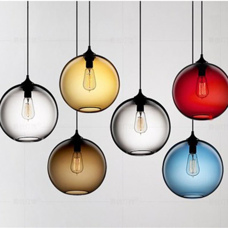 Luminaire Suspendu en Verre - Design Élégant et Minimaliste