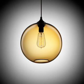 Luminaire Suspendu en Verre - Design Élégant et Minimaliste