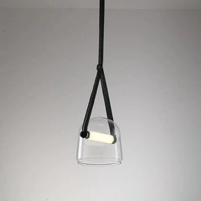 Pendentif en Verre Élégant - Éclairage Luxueux pour Intérieurs Sophistiqués