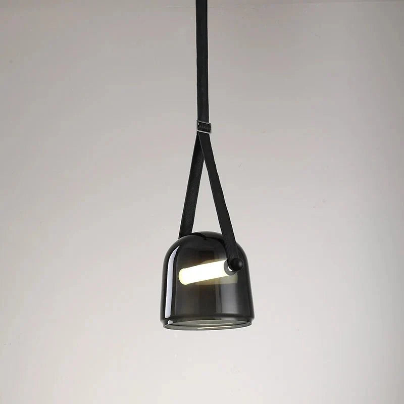 Pendentif en Verre Élégant - Éclairage Luxueux pour Intérieurs Sophistiqués