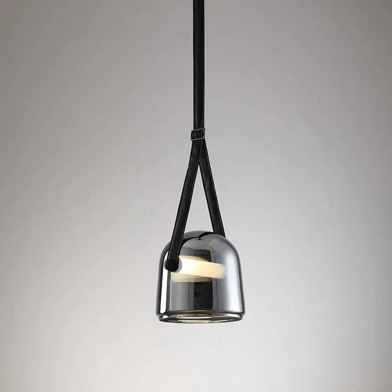 Pendentif en Verre Élégant - Éclairage Luxueux pour Intérieurs Sophistiqués