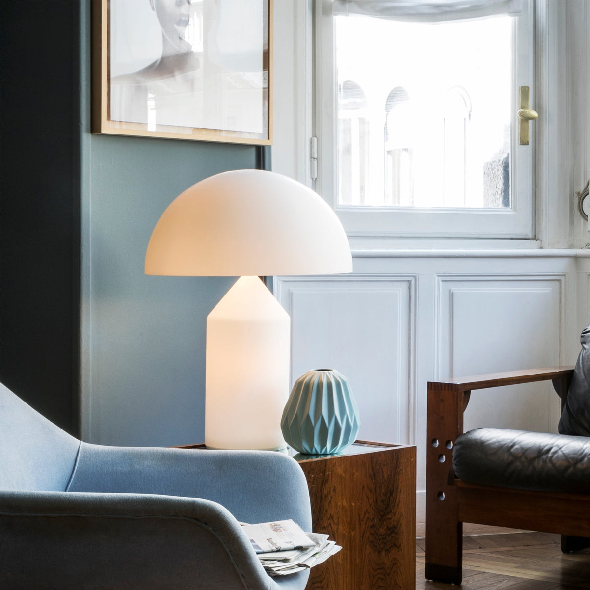 Lampe en Verre Design Géométrique - Élégance et Simplicité pour Intérieur