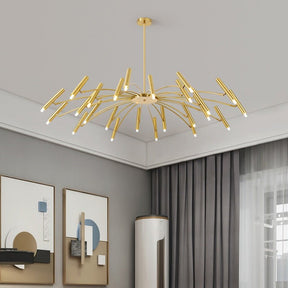 Lustre LED Moderne avec Têtes Réglables - Élégance et Efficacité Énergétique
