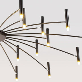 Lustre LED Moderne avec Têtes Réglables - Élégance et Efficacité Énergétique
