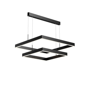 Lustre LED Dimmable Élégant - Design Contemporain et Fonctionnalité Pratique