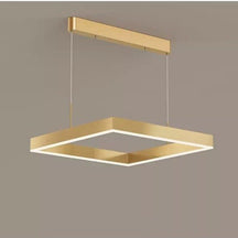 Lustre LED Dimmable Élégant - Design Contemporain et Fonctionnalité Pratique
