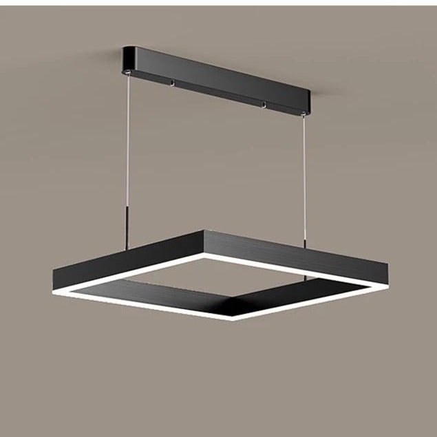 Lustre LED Dimmable Élégant - Design Contemporain et Fonctionnalité Pratique
