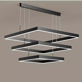 Lustre LED Dimmable Élégant - Design Contemporain et Fonctionnalité Pratique
