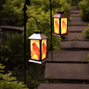 Lanterne Solaire LED pour Jardin - Décoration Portable et Étanche