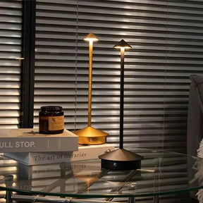 Lampe de Table Sans Fil Élégante - Longue Durée de Vie et Étanche
