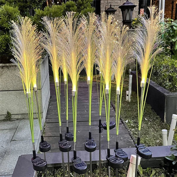 Lampe Solaire de Jardin à Changement de Couleur - Résistante aux Intempéries et Économique