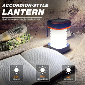 Lampe de Camping LED Rechargeable - Compacte et Pliable pour Aventures