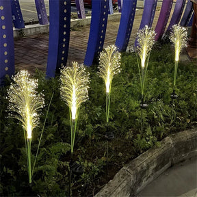Lampe Solaire de Jardin à Changement de Couleur - Résistante aux Intempéries et Économique