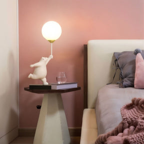 Lampe de Table Bébé Ours - Éclairage Doux et Charmant pour Enfant