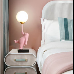Lampe de Table Bébé Ours - Éclairage Doux et Charmant pour Enfant