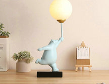 Lampe de Table Bébé Ours - Éclairage Doux et Charmant pour Enfant