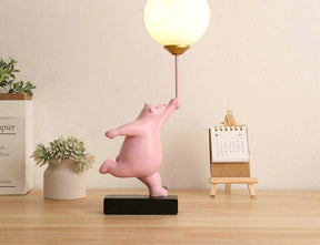 Lampe de Table Bébé Ours - Éclairage Doux et Charmant pour Enfant