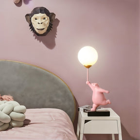 Lampe de Table Bébé Ours - Éclairage Doux et Charmant pour Enfant