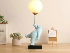 Lampe de Table Bébé Ours - Éclairage Doux et Charmant pour Enfant