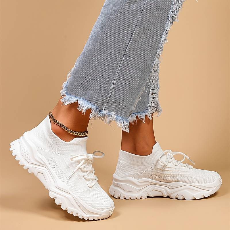 Baskets Confortables avec Amorti Orthopédique - Style Chic et Soutien Optimal