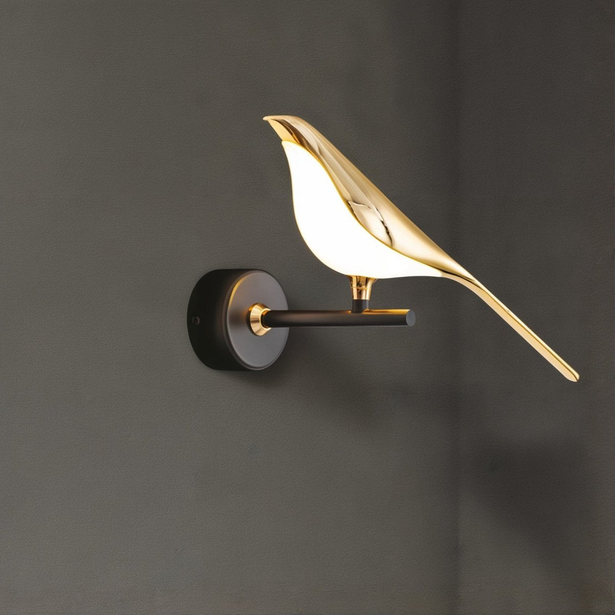 Applique Murale LED Oiseau - Éclairage Chaud et Design Élégant