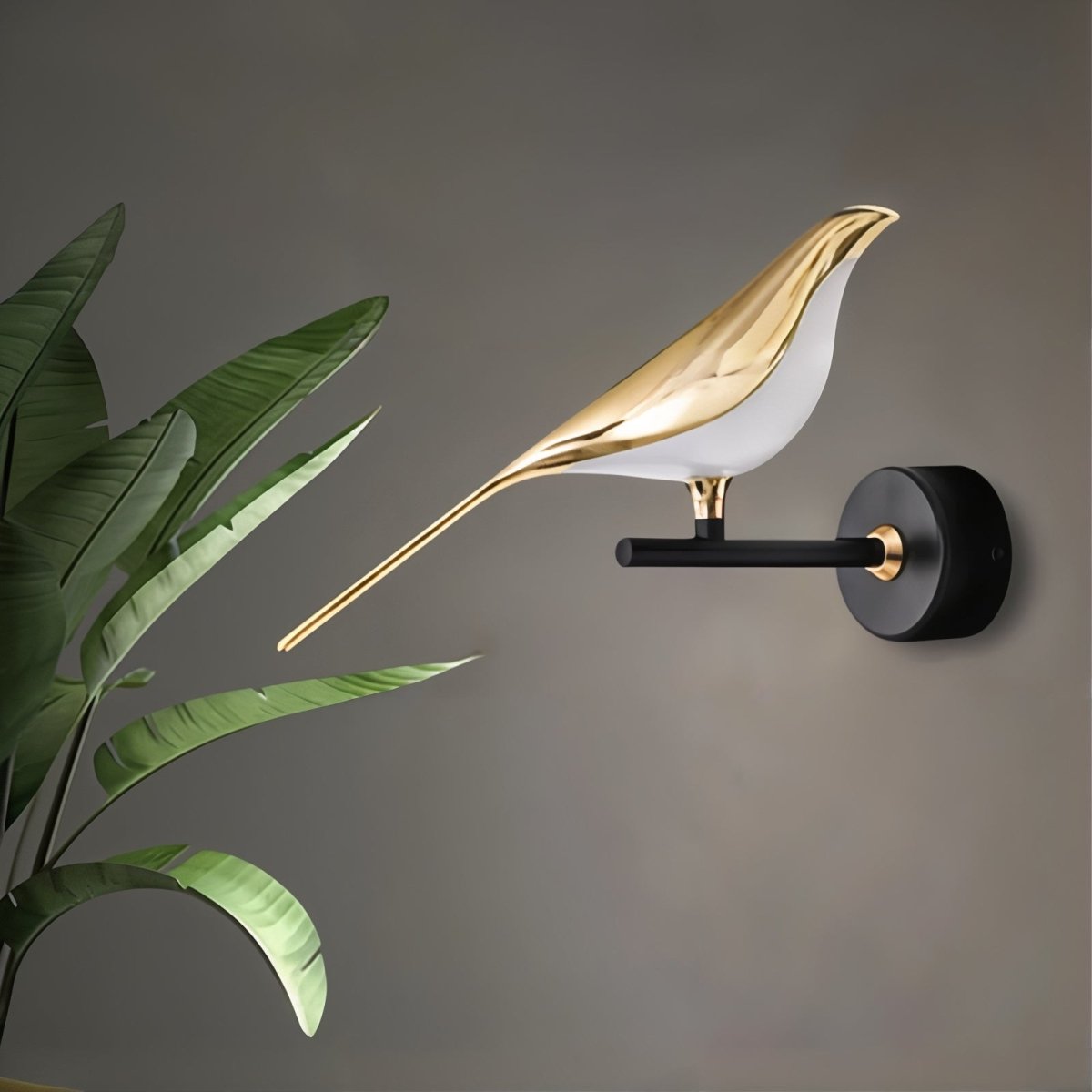 Applique Murale LED Oiseau - Éclairage Chaud et Design Élégant