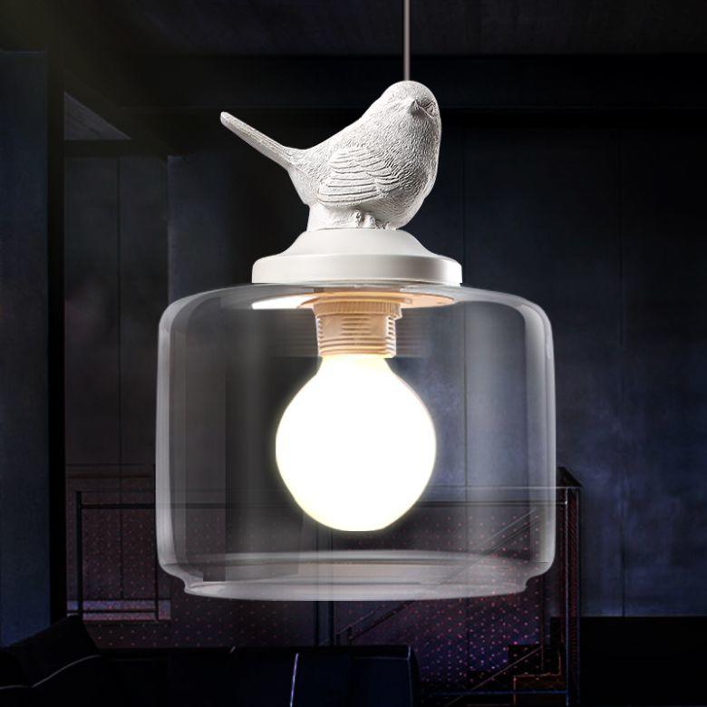 Suspension Luminaire Inspirée des Oiseaux - Ambiance Naturelle et Élégante