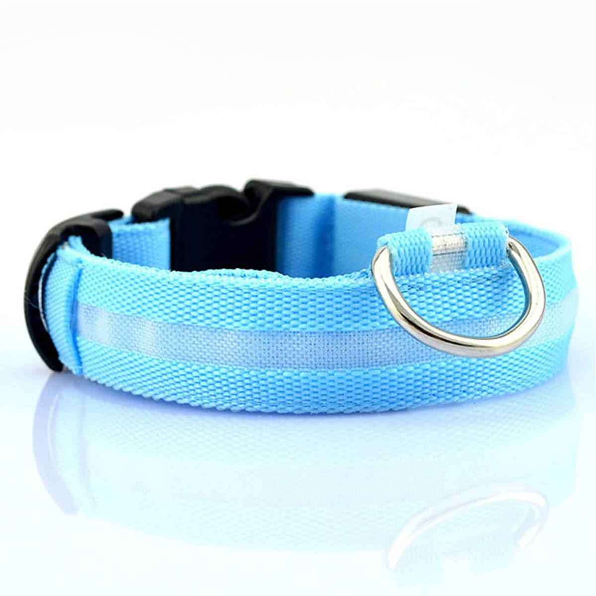 Collier Lumineux pour Animaux - LED Rechargeable, Résistant à l'Eau