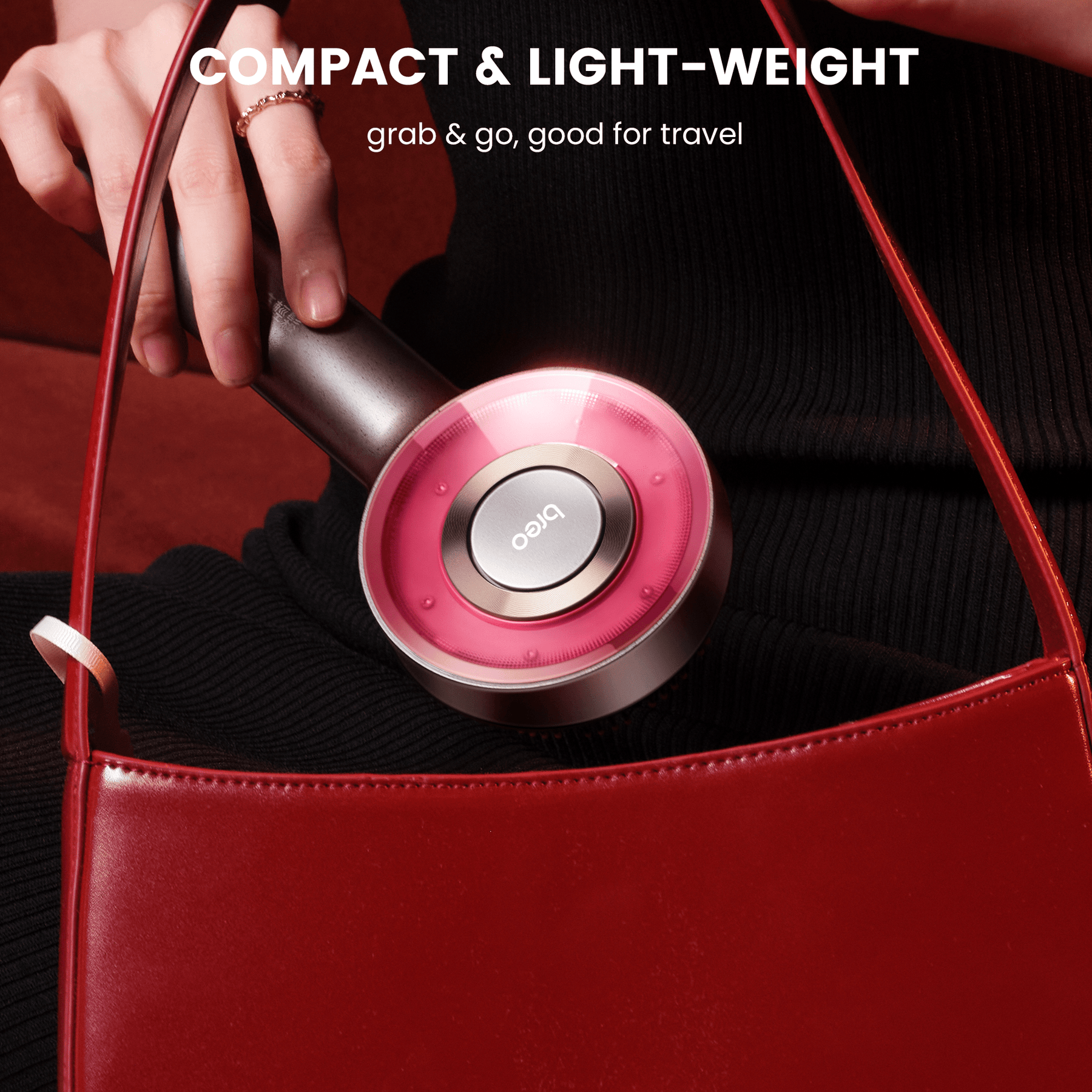 Brosse de Massage pour Cuir Chevelu - Thérapie par Lumière Rouge Relaxante