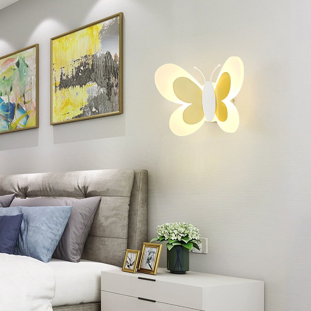 Lampe Murale Papillon LED - Design Créatif et Économe en Énergie