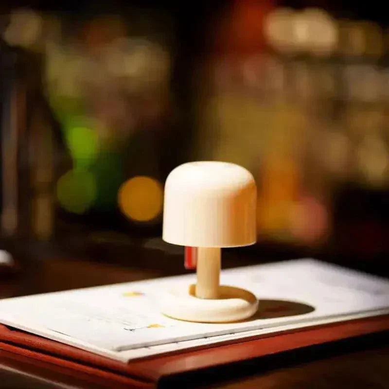Lampe de Table Rechargeable - Atmosphère Romantique et Sereine