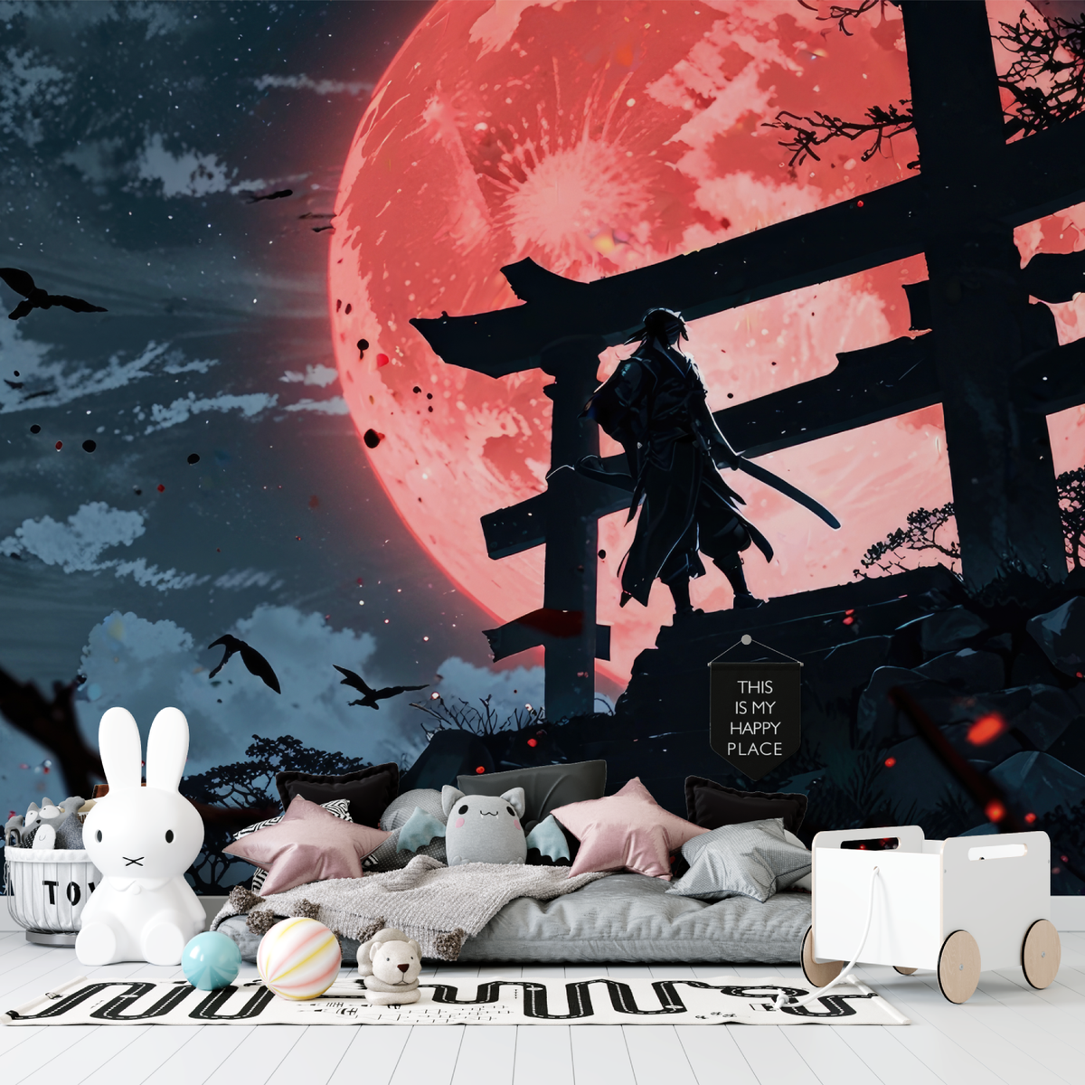 Anime Wallpaper Teen Bedroom