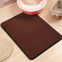 Tapis de Litière Imperméable pour Chats - Doux et Facile à Nettoyer