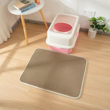 Tapis de Litière Imperméable pour Chats - Doux et Facile à Nettoyer