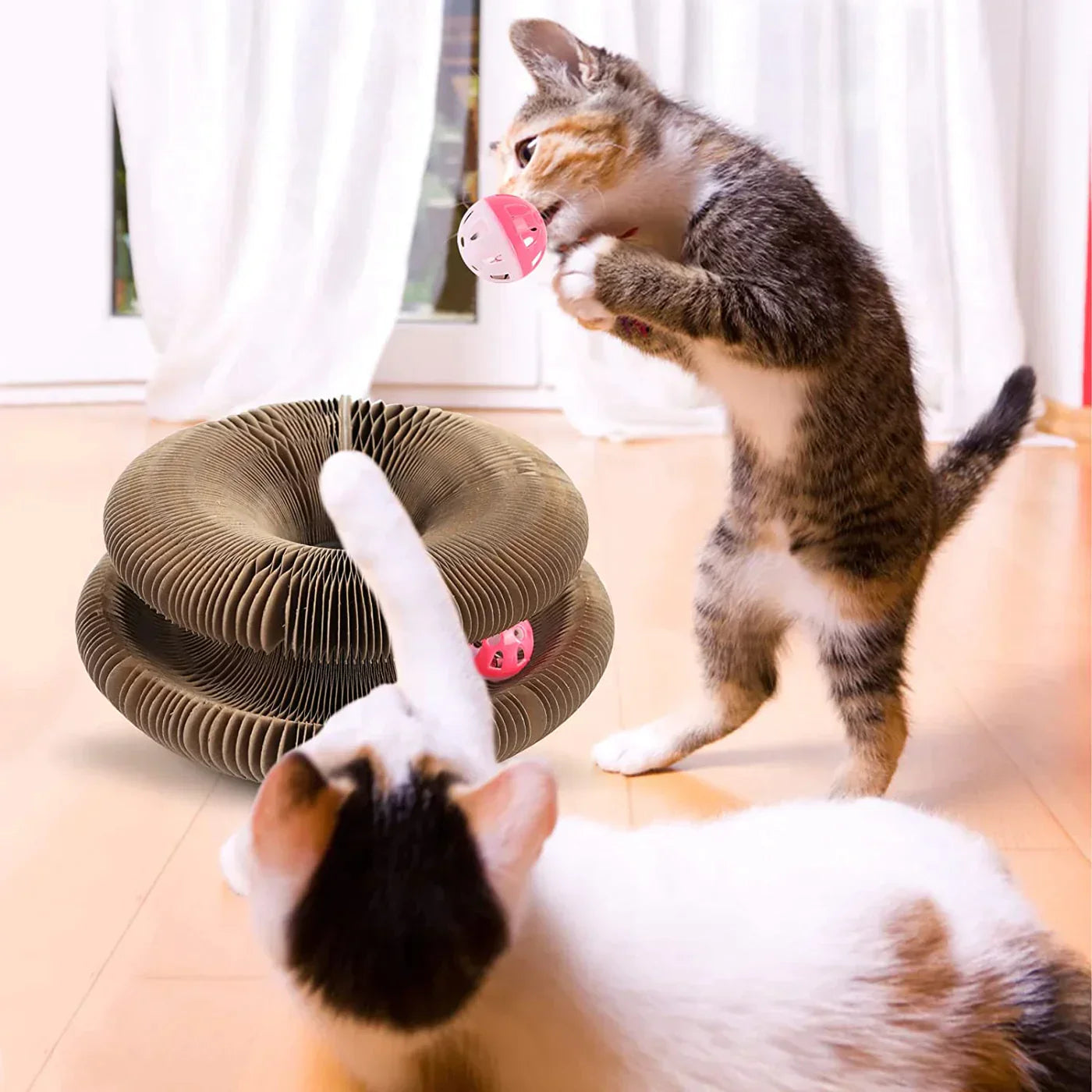 Jouet Interactif pour Chat - Soulagement du Stress et Durabilité